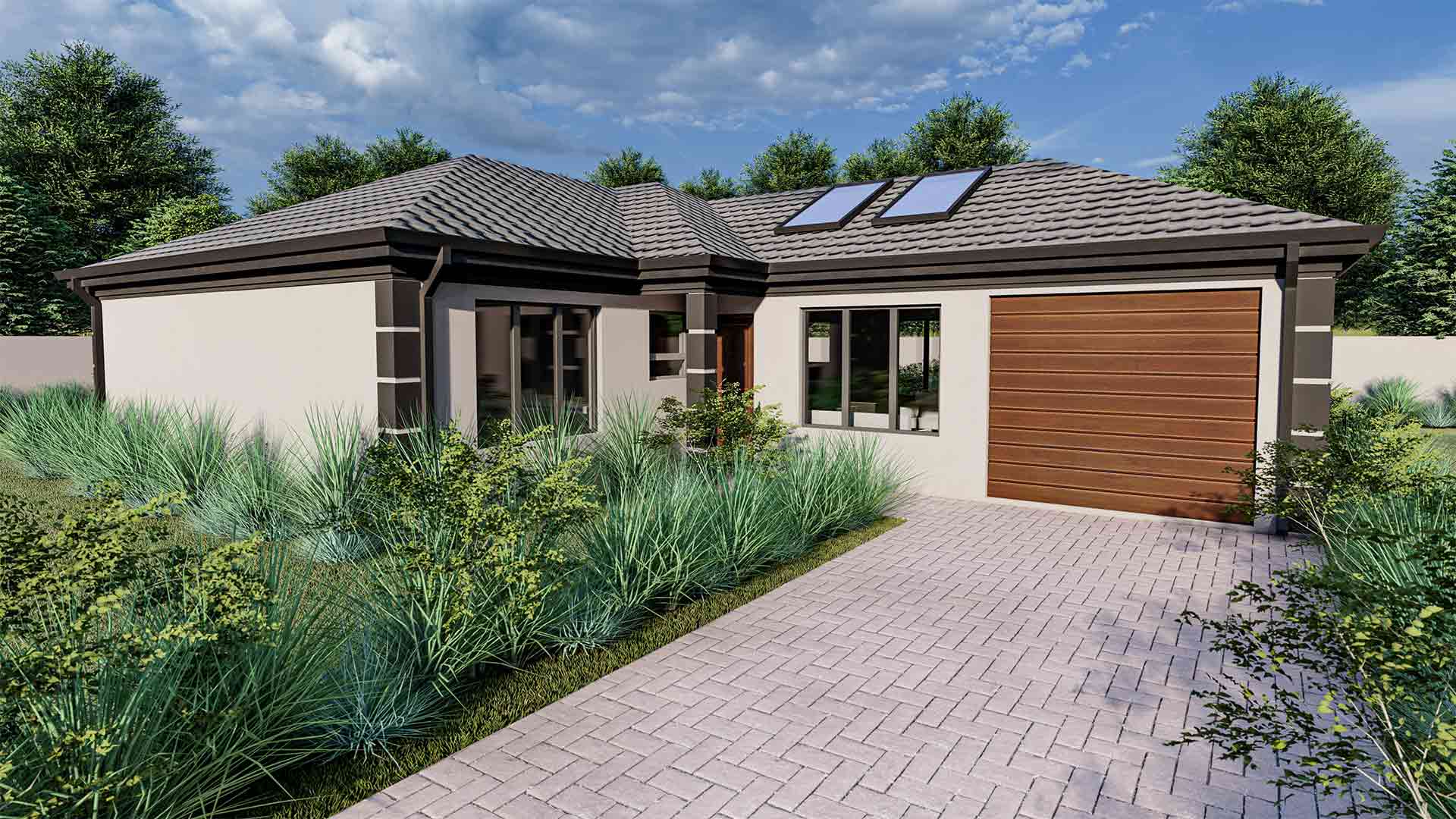 3 Bedroom House – 3B_2B_1G_115C — 3B_2B_1G_115C