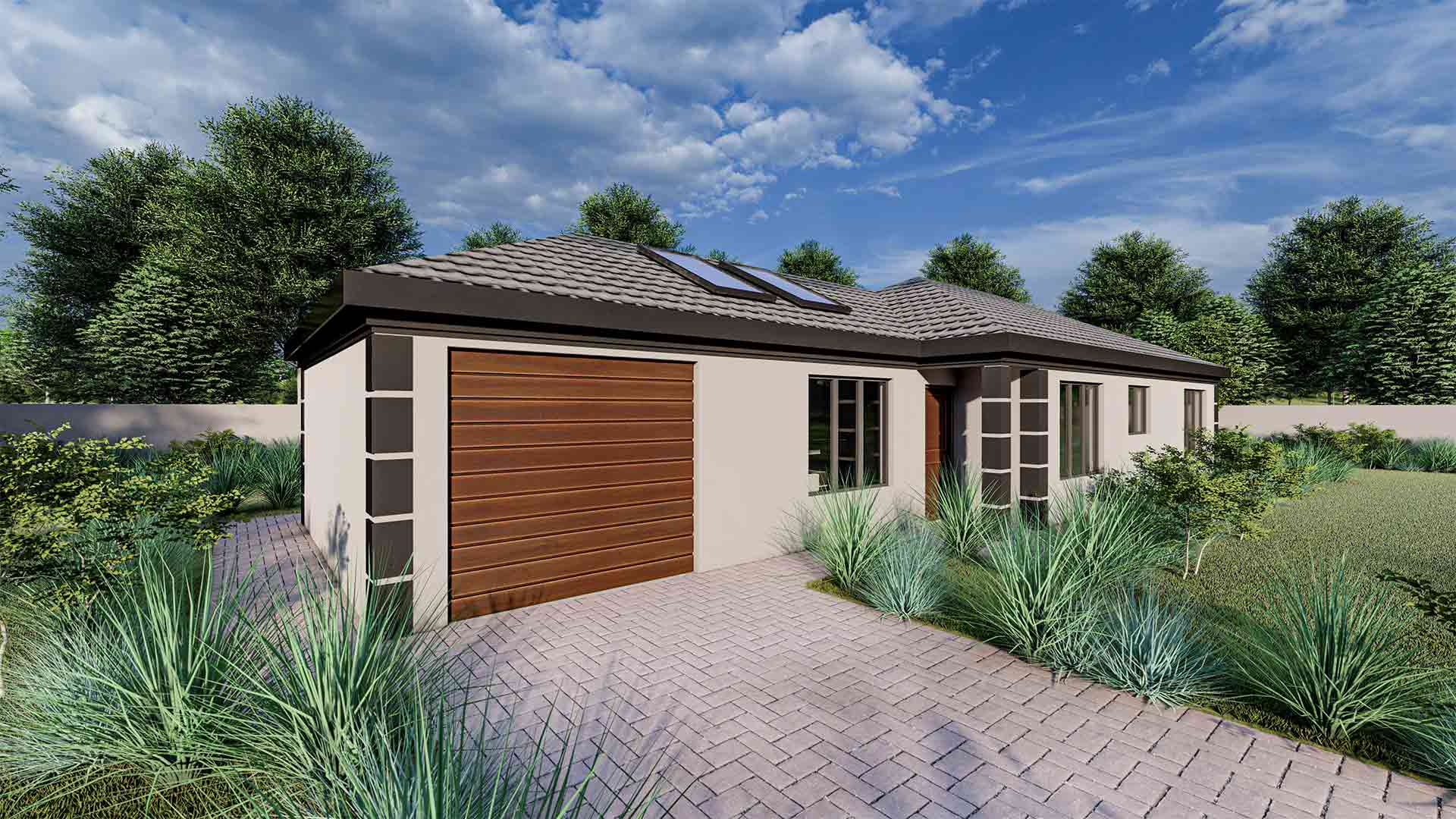 3 Bedroom House – 3B_2B_1G_115A — 3B_2B_1G_115A