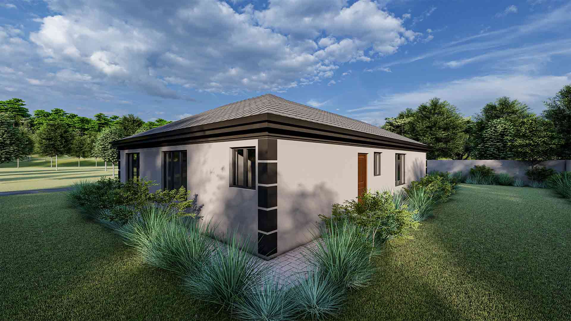 3B_2B_1G_113 — house view 3