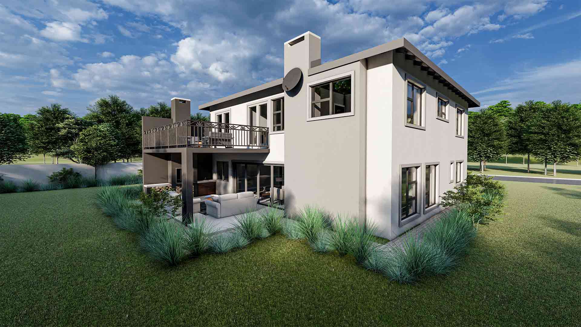 3B_2B_2G_340 — house view 3